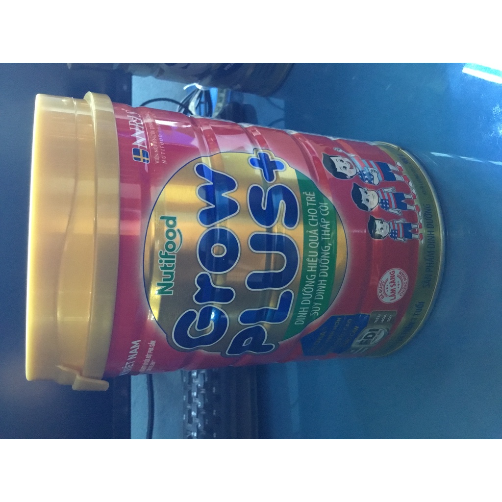 Date 2024- Sữa bột Grow Plus + đỏ 900g Nutifood Mẫu mới nhất