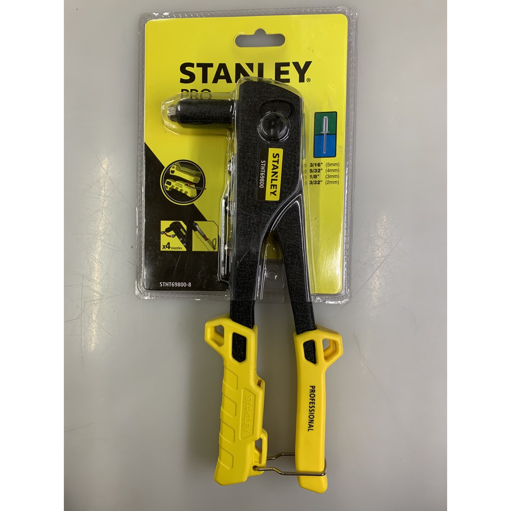 Kìm rút đinh ( rive ) 4 lỗ STANLEY 69-800