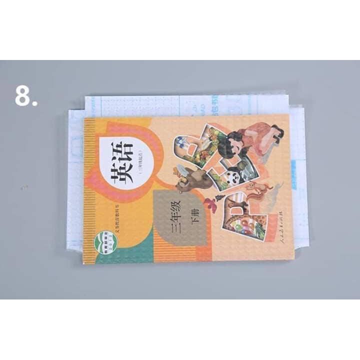 set 10 decal bọc sách vở