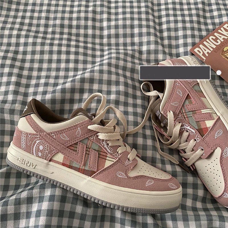 Giày Thể Thao Canvas Thoáng Khí Phong Cách Retro Nhật Bản Cho Nữ