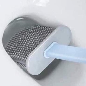 [Bán Buôn - Bán Sỉ] Chổi Cọ Nhà Vệ Sinh, Cây Cọ Toilet - Bồn Cầu Bằng Silicon Siêu Sạch Và Tiện Lợi