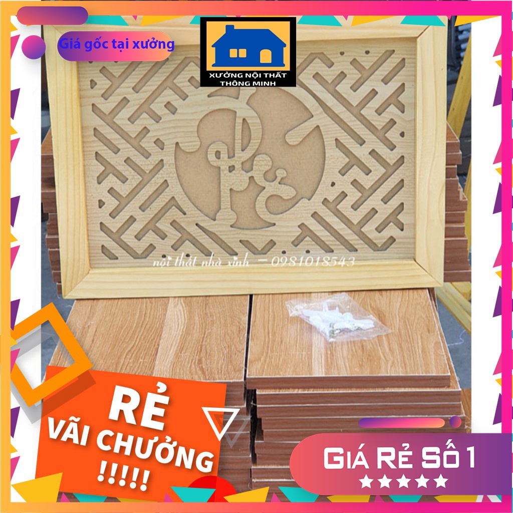 Tấm chống ám khói ban thờ kích thước 30x40cm, dẽ dàng lắp đặt