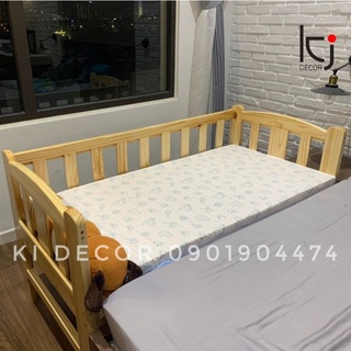 - giường đơn cho bé - giường ghép với bố mẹ -nôi cũi