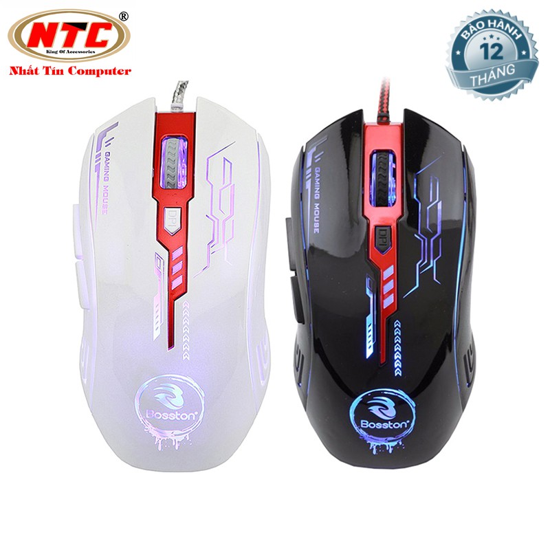 Chuột game 6D Bosston GM200 Led đa màu