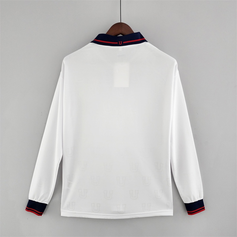 Áo Bóng Đá Dài Tay Phong Cách Universidad de Chile Home Away 1998