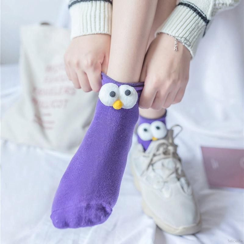 Vớ cotton màu sắc xinh xắn dành cho nam và nữ