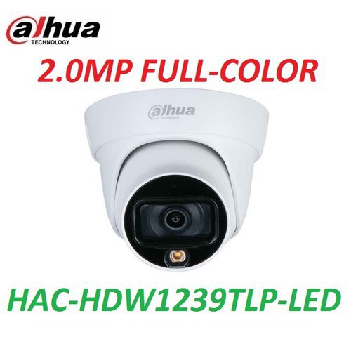 Camera HDCVI 2MP Full Color DAHUA DH-HAC-HDW1239TLP-LED Hàng chính hãng