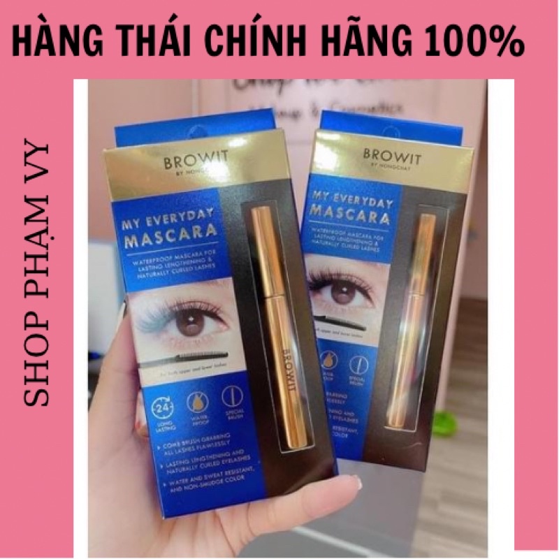 [HÀNG CÓ SẴN] MASCARA NONGCHAT THÁI LAN