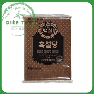 Tổng hợp Đường đen hạt 1kg: Beksul Hàn Quốc/ đường Đài Loan túi trong/đường Đài Loan túi bạc Cane Sugar