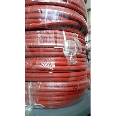 Dây chịu nhiệt amiang.  Fi 0.75mm dài 85met