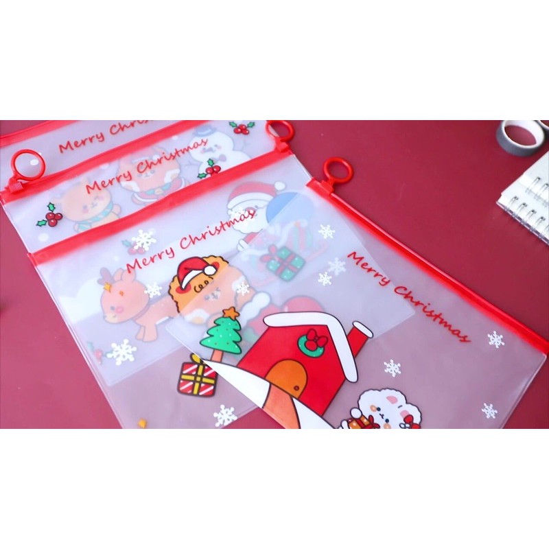 Túi zip noel đẹp