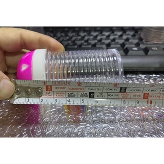 🚨Combo 10 Hủ đựng Tăm- Tiêu Hình Tim(kt: 9*4cm)