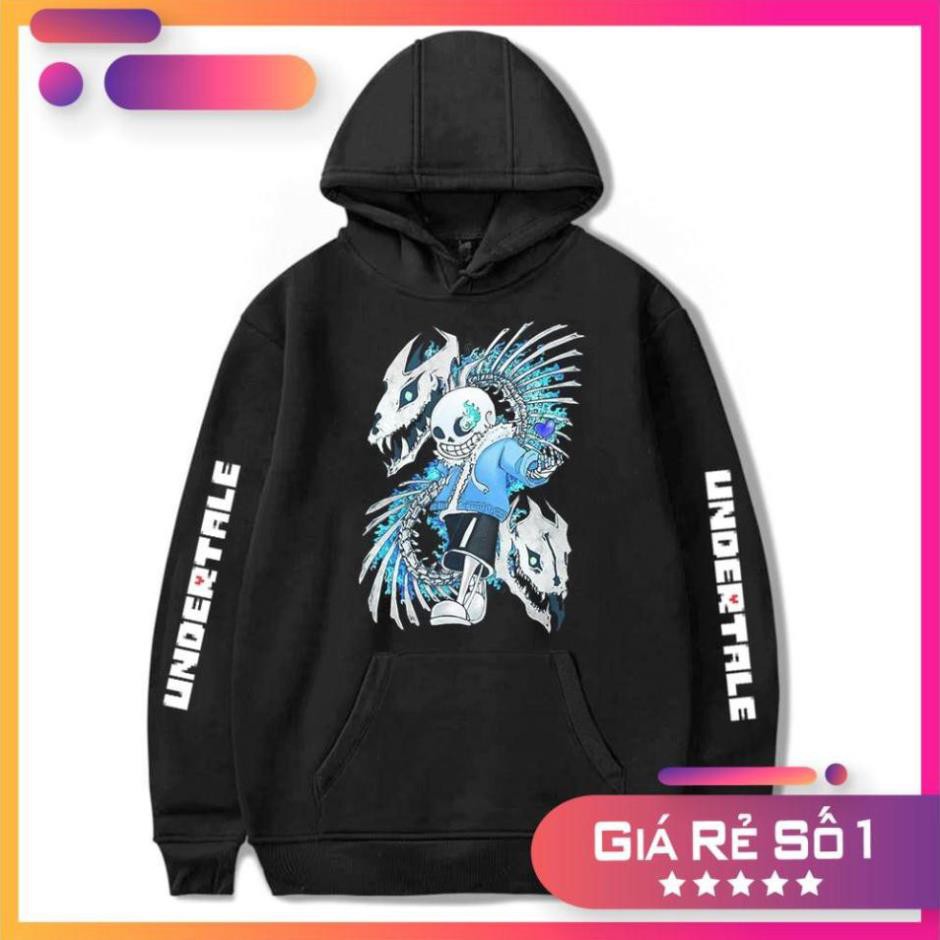 BST Áo Hoodie game Undertale Sans cực HOT - có size trẻ em