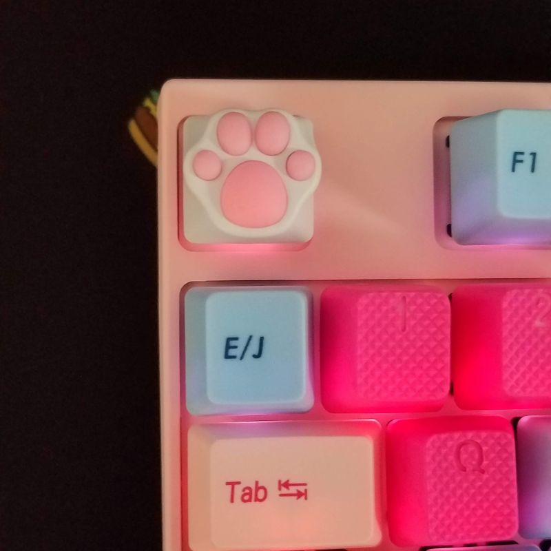 Nắp Bàn Phím Cơ DIY Hình Chân Mèo Xinh Xắn Cho Cherry MX Sw