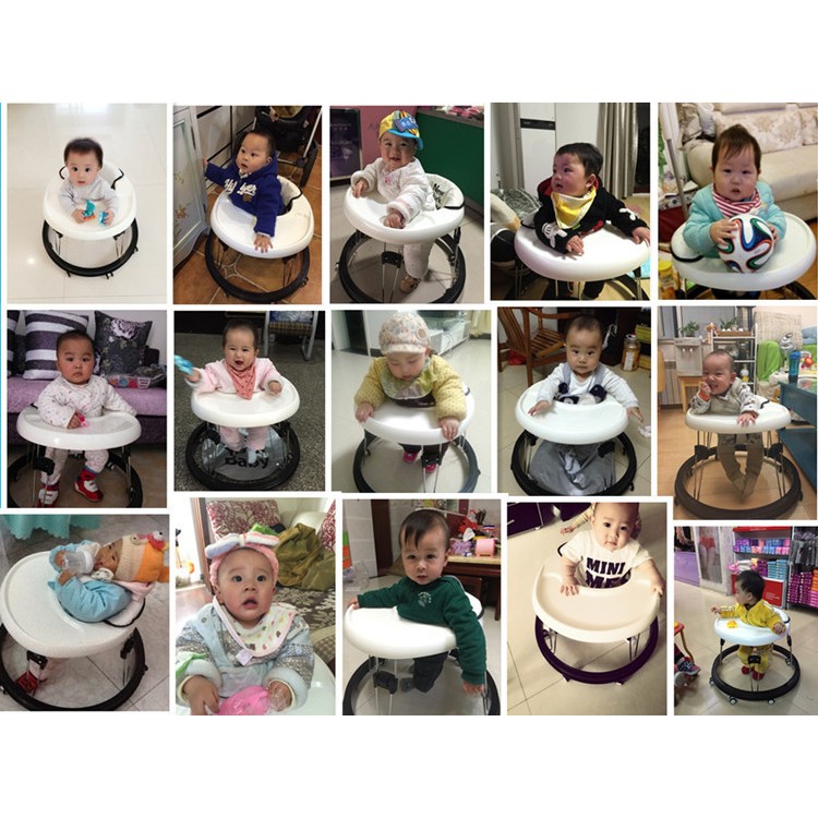 Xe Tập Đi Cao Cấp New York Baby Katoji Nhật Bản Xe Tròn Tập Đi Cho Bé Ngăn Chân Đi Vòng Kiềng Chữ O Chống Lật Cho Bé