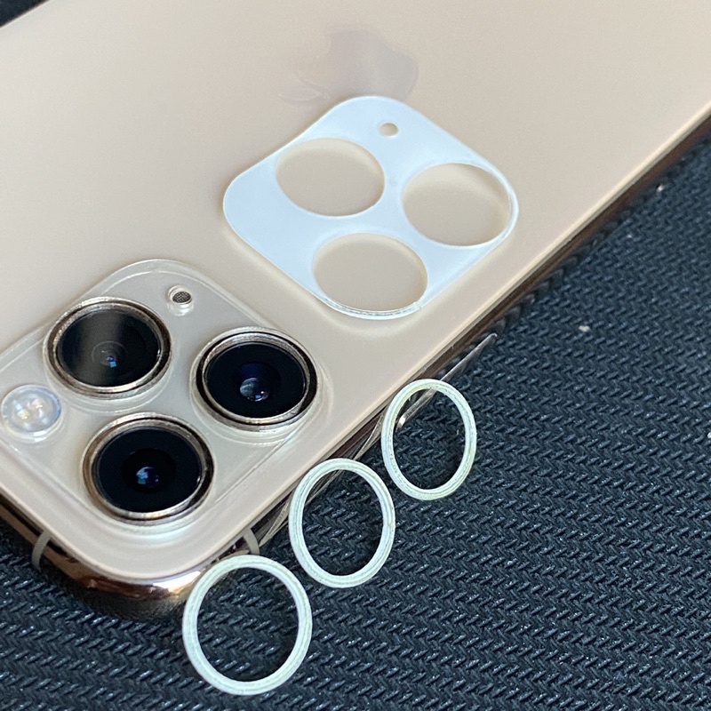 dán bảo vệ camera toàn diện bao gồm 3 nút và phần đáy