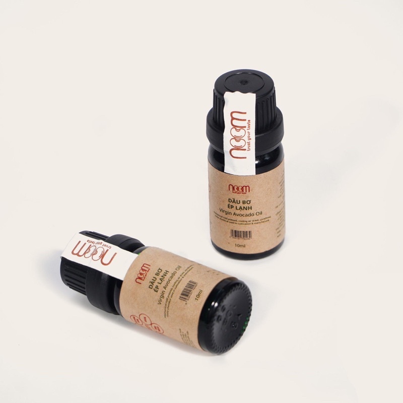 Dầu bơ ép lạnh Noom 10ml dưỡng da mịn đẹp, giảm lão hóa, giảm nhăn và thâm vùng mắt