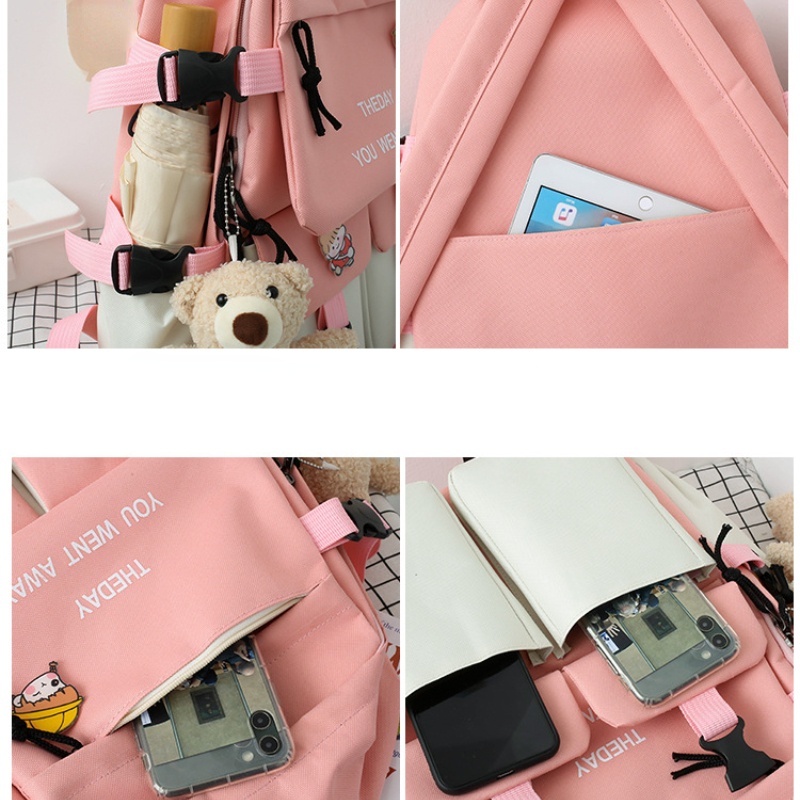 Balo IELGY thời trang Hàn Quốc phối màu đáng yêu