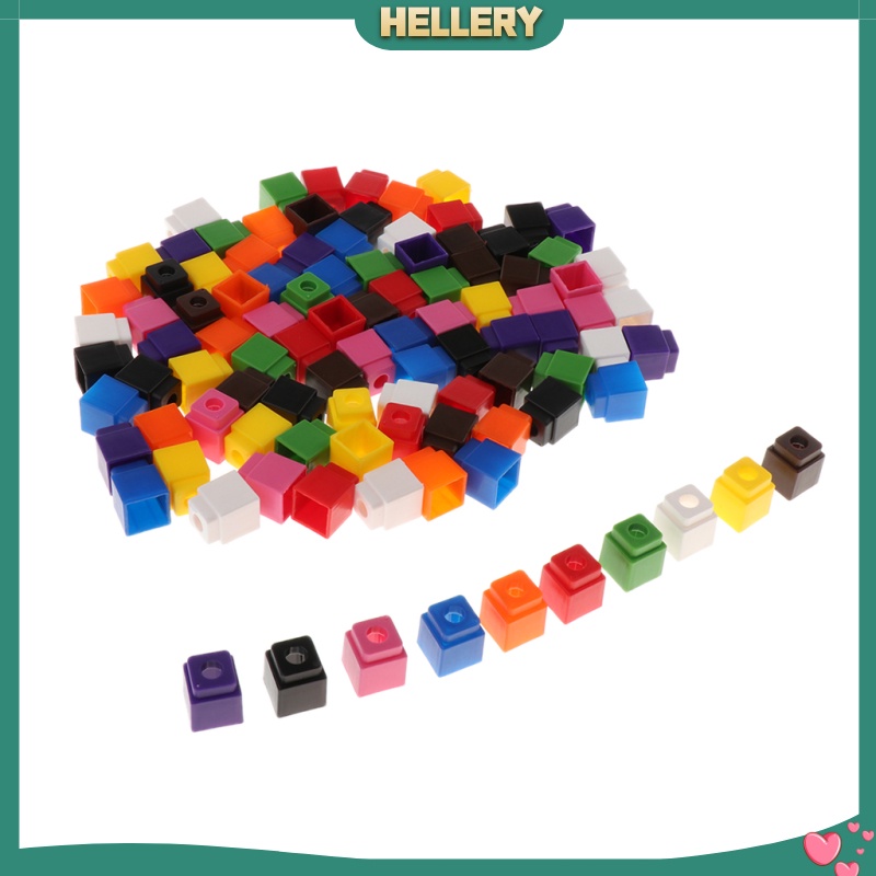 Bộ 100 Khối Lập Phương Giáo Dục Sớm Cho Bé