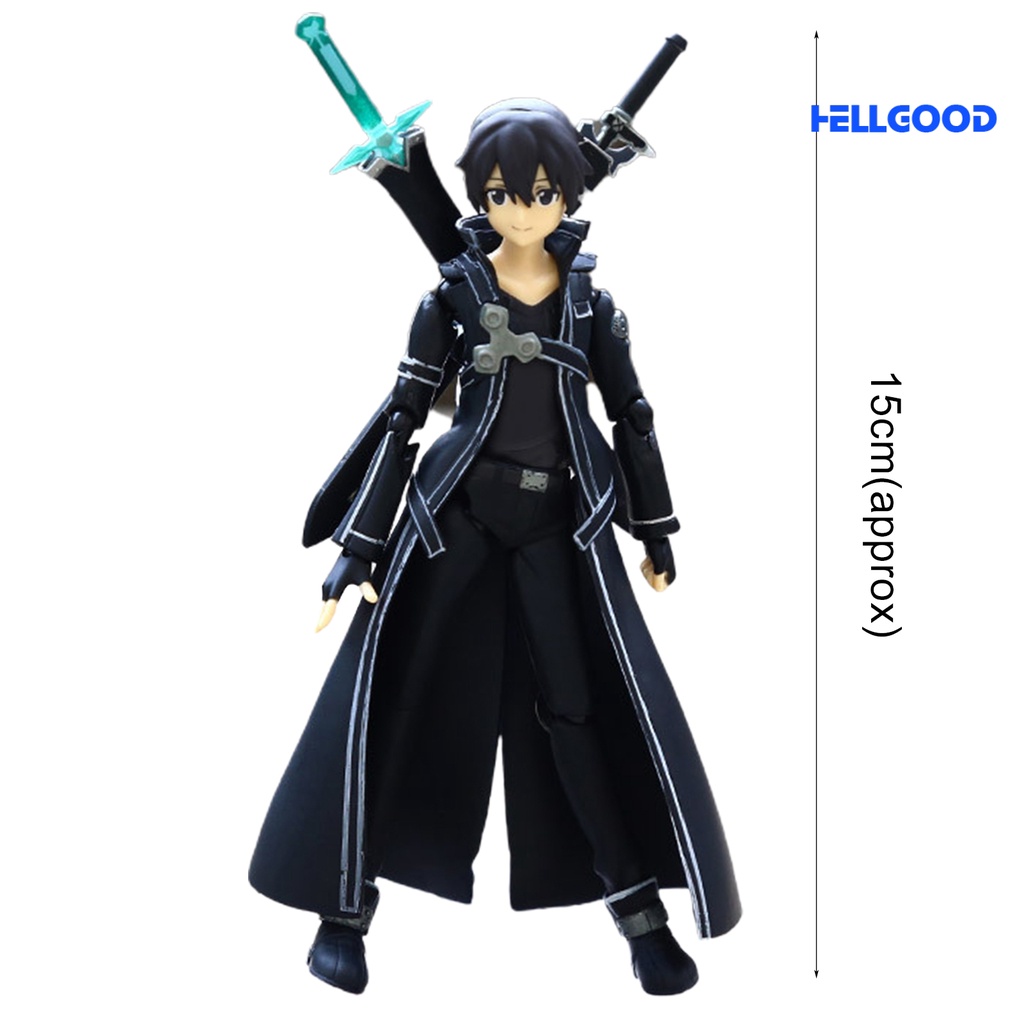 Mô Hình Nhân Vật Asuna Kirito Kiriko Asada Shino Hoạt Hình Sword Art Online Bằng Pvc