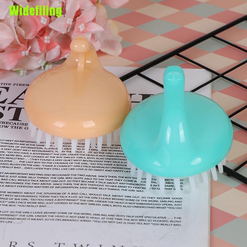 (Hàng Mới Về) Dụng Cụ Mát Xa Da Đầu Bằng silicon Tiện Lợi