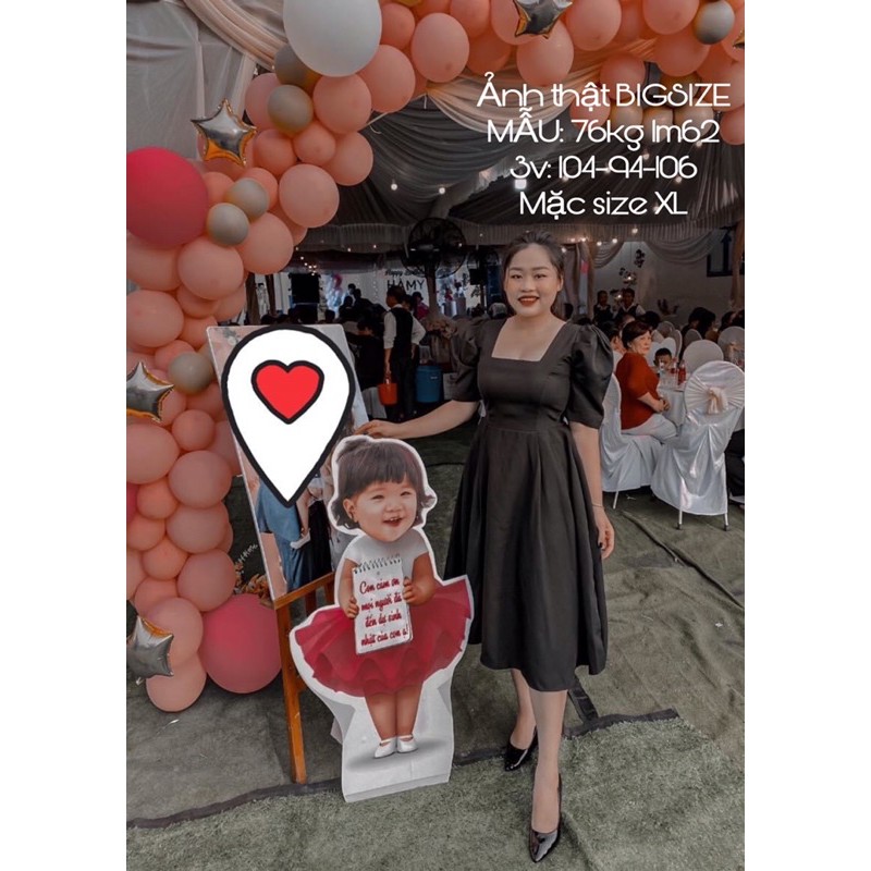 ĐẦM CÔNG CHÚA BIGSIZE 55-90kg  màu đen-trắng-nude-đỏ-vàng