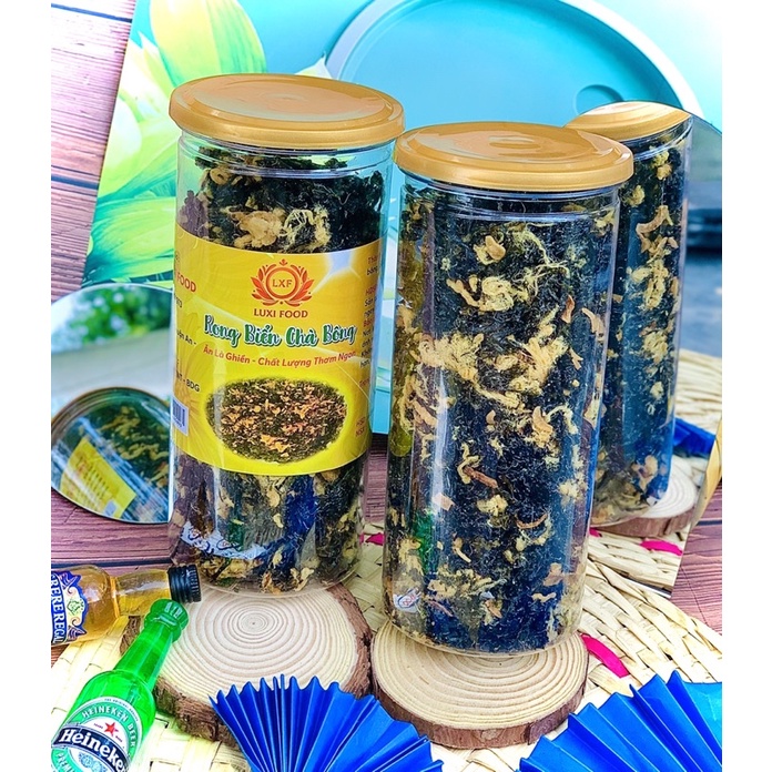 Ăn vặt các loại rong biển siêu ngon hũ pet