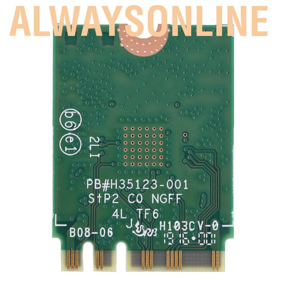 Máy Phát Wifi Không Dây 3165ngw Ngff / M2 433mbps + Bluetooth 4.2 802.11ac