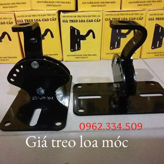 GIÁ TREO LOA, GIÁ TREO LOA TI TRẦN, GIÁ TREO LOA MÓC 02 CHIẾC HÀNG DÀY ĐẸP