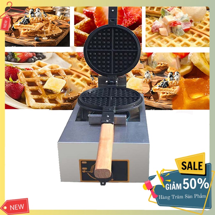 Máy làm các loại bánh tổ ong, bông lan, Waffle dùng gas