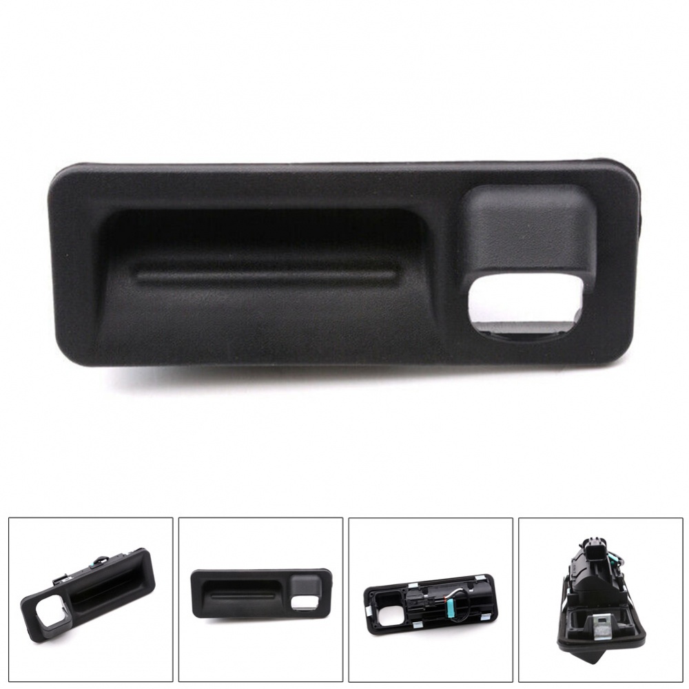 1 tay cầm mở cửa hậu xe hơi màu đen 81260D9010