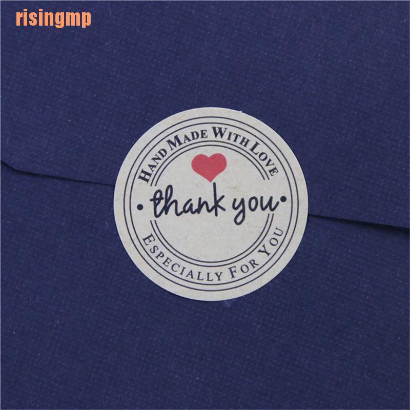 Set 12 / 60 / 120 Sticker In Chữ Thank You 38mm