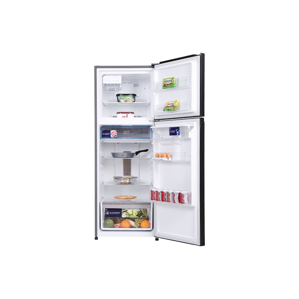 [Mã ELHA10 giảm 6% đơn 5TR] Tủ lạnh Electrolux 321 lít ,2 cánh,lấy nước ngoài, ngăn đông mềm ETB3440K-H