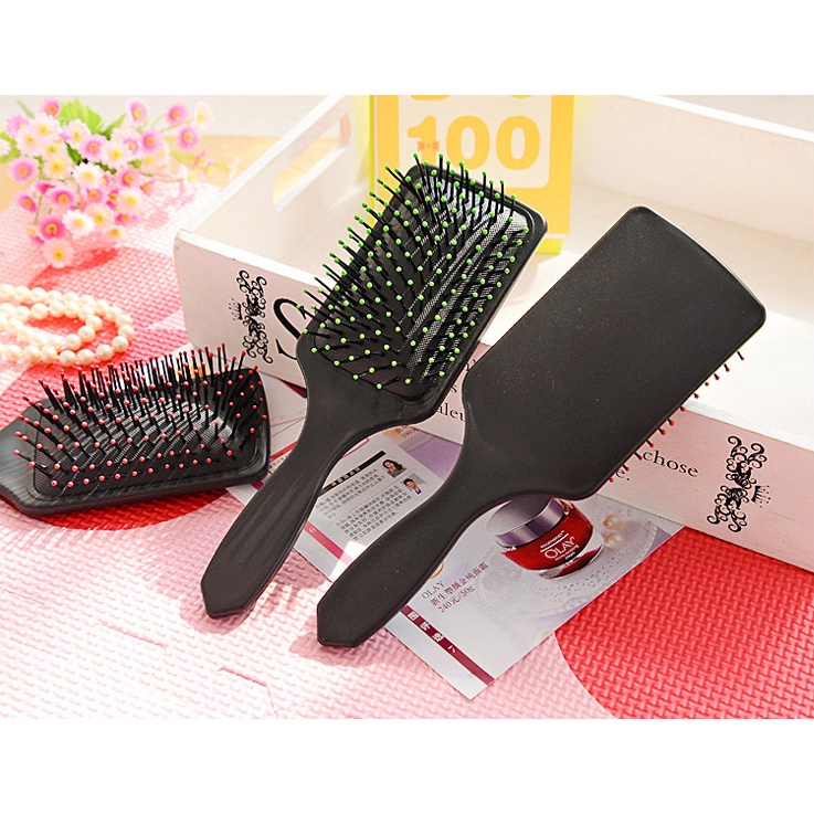 Lược Chải Tóc Uốn Tạo Kiểu Phồng Nam Nữ - Lược chải tóc gỡ rối massage đầu