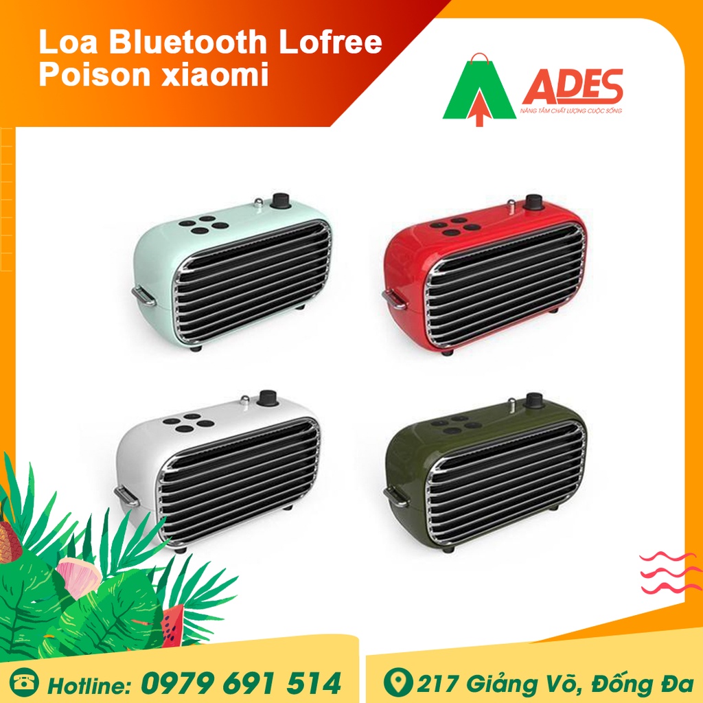 Lofree Poison Loa Bluetooth Retro Bluetooth Speaker Chính hãng Xiaomi HOT NEW 2021