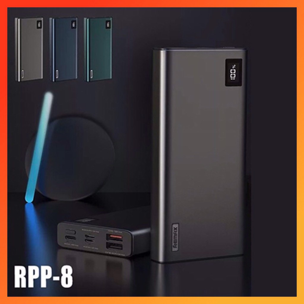 Pin sạc dự phòng remax chính hãng RPP8 20,000mah BH 12 tháng