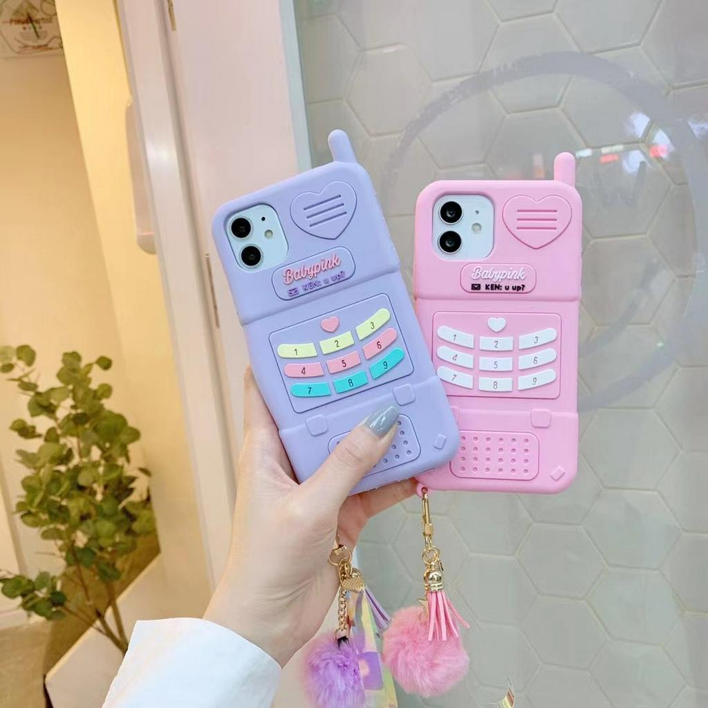 Ốp Lưng Silicone Mềm In Hình Bé Gái Dễ Thương Cho Iphone 11 Pro Max Xs Max X Xr 8 Plus 7 Plus 6 6s Plus 12 Mini Pro Max