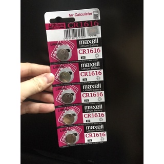 Pin CR1616 MAXELL Nhật 3V Lithium 1616 dùng thay cho đồng hồ, điều khiển, thiết bị điện tử, khóa xe ô tô hãng Mitsubishi