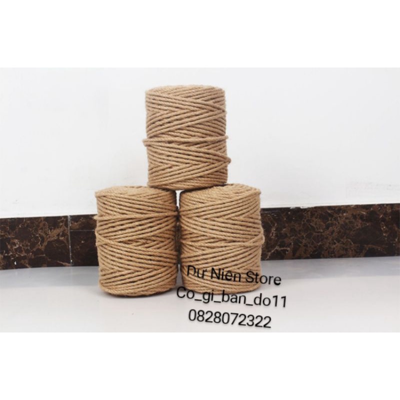 Cuộn Dây Thừng 1.5mm (150m), 2mm (100m), 3mm &amp; 3.5mm Trang Trí