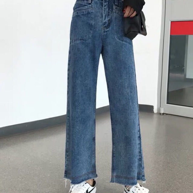 Quần jeans ống loe