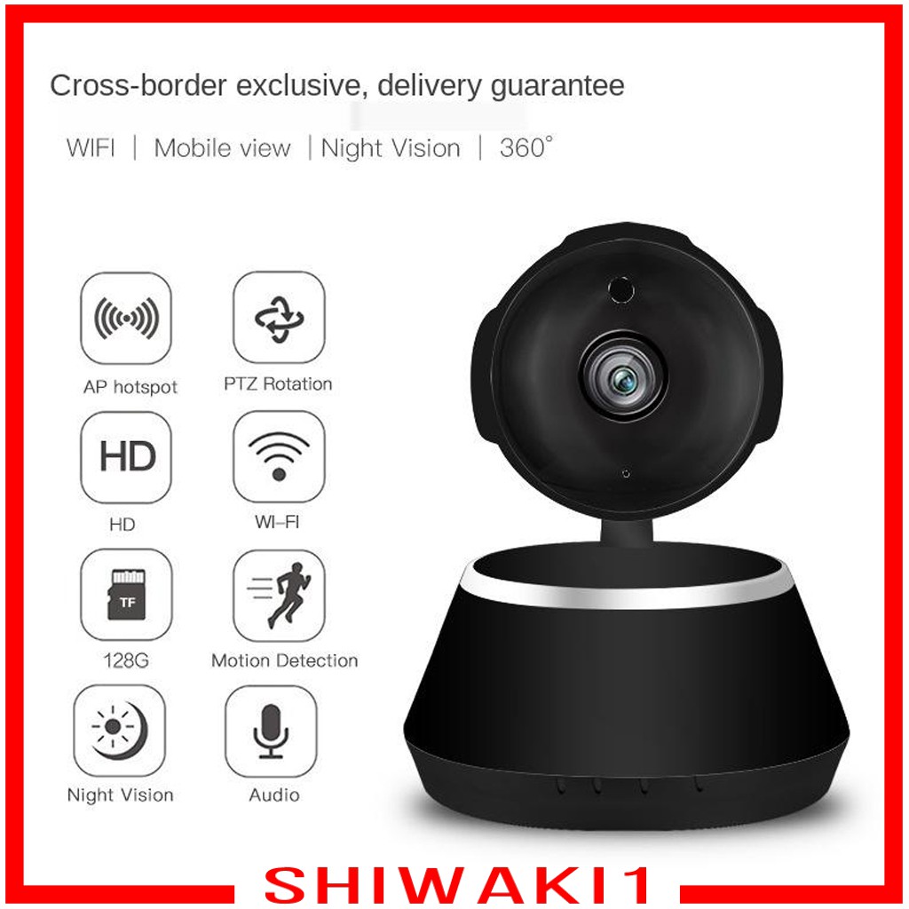 Camera Ip Wifi Không Dây Trong Nhà V380 Hd 720p Với Tầm Nhìn Ban Đêm