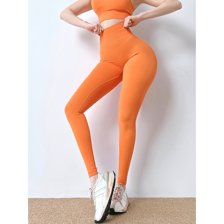 Quần legging tập yoga lưng cao chất liệu nhanh khô cao cấp thời trang cho nữ