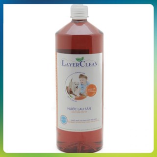 👉❣️ [SALE CỰC SỐC] Nước Lau Sàn Hữu Cơ Layer Clean Hương quế 1.25L