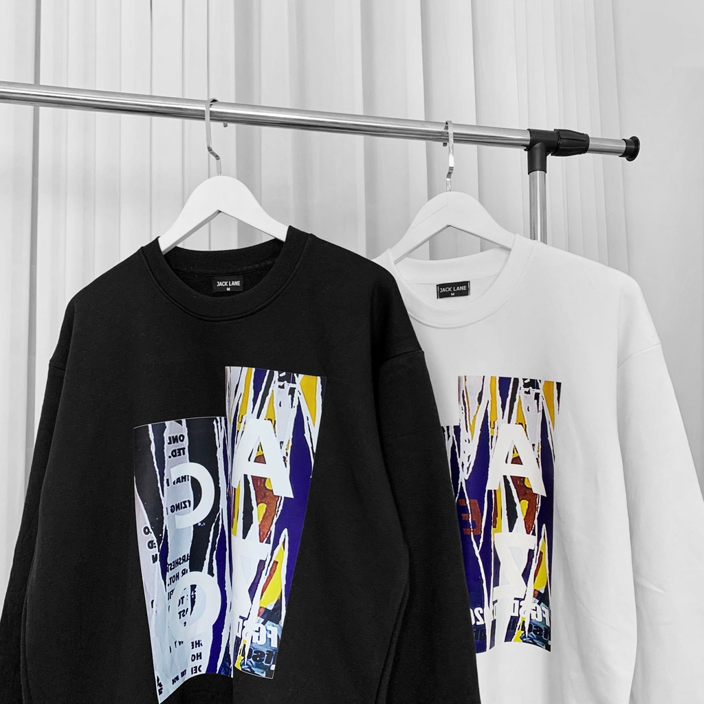 Áo Sweater Oversize ZACO, JACKLANE, Áo nỉ dài tay Unisex Jack Lane | BigBuy360 - bigbuy360.vn