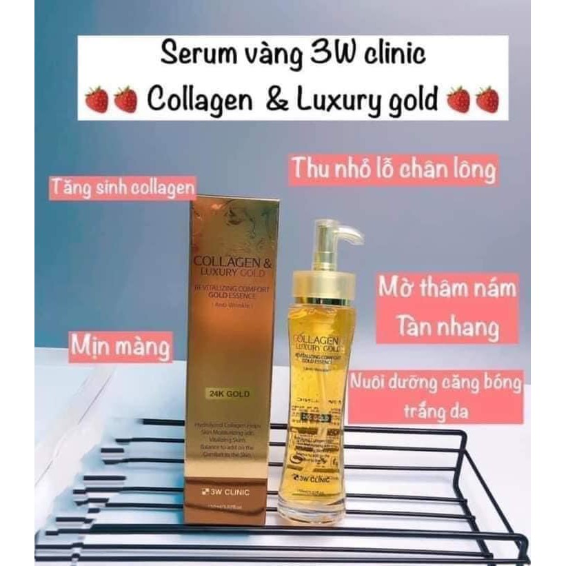 #Tinh_chất_Collagen_and_Luxury_Gold_3W_Clinic