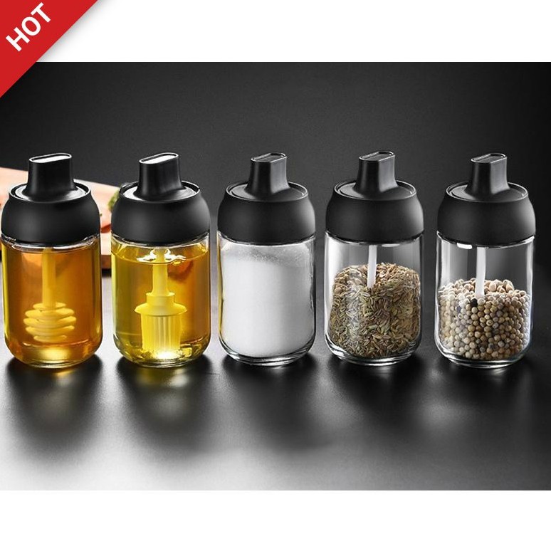 HŨ GIA VỊ VỊ - HŨ GIA VỊ CÓ KÈM THÌA - HŨ ĐỰNG GIA VỊ | BigBuy360 - bigbuy360.vn