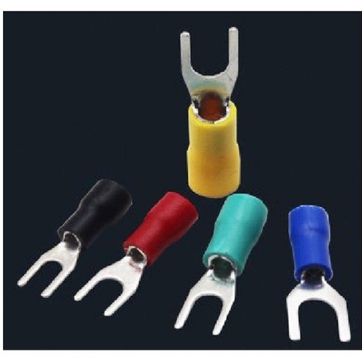 Đầu cos chữ Y 1.25-3/ 2-3/2-4/2-5 Túi 1000 cái
