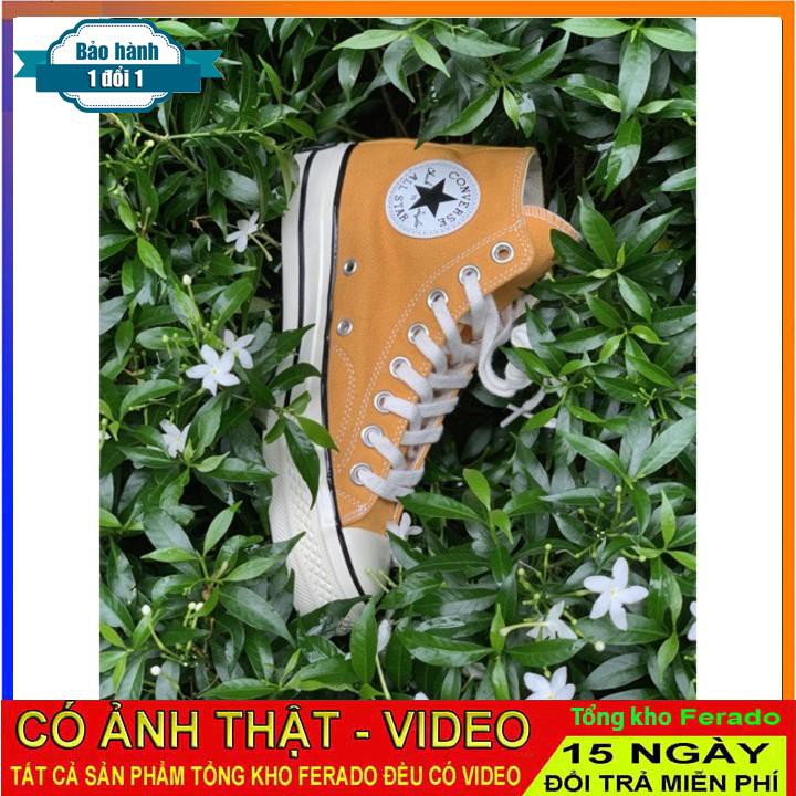 [ xả kho ] MiD Giày  cv vàng cổ cao (ảnh thật)