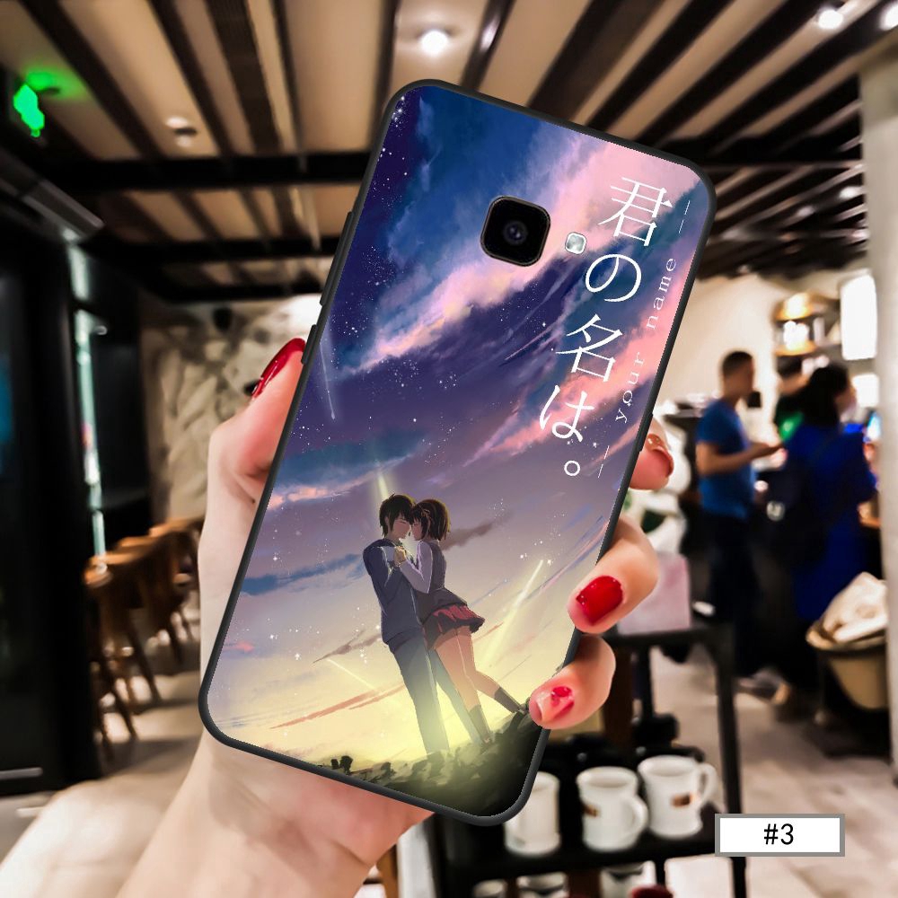 Ốp Lưng Mềm In Hình Phim Anime Your Name Cho Samsung J2 J5 J7 Prime A7 A8 A9 2018 A6 Plus A8 Plus M20