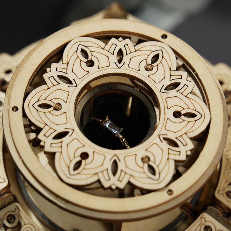 Mô hình Hộp nhạc Secret Garden DIY Mechanical Music Box AMK52